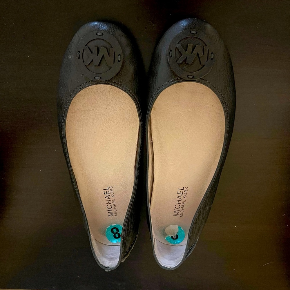 Michael Kors Black Ballet Flat